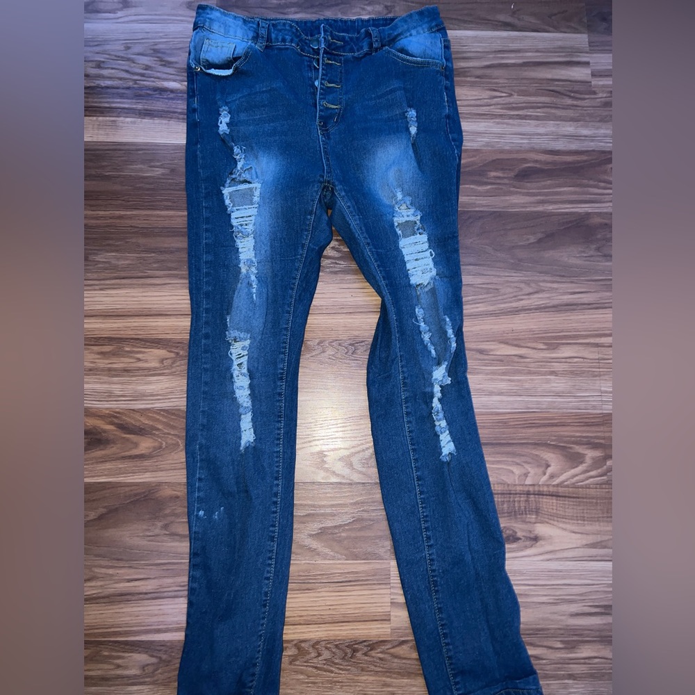 ripped jeans